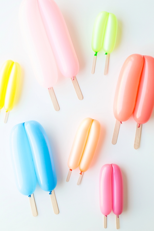 Popsicle Balloon Tutorial