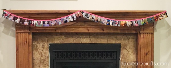 Birthday photo banner tutorial