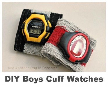 Boys Cuff Watch Tutorial by Just Another Day in Paradise