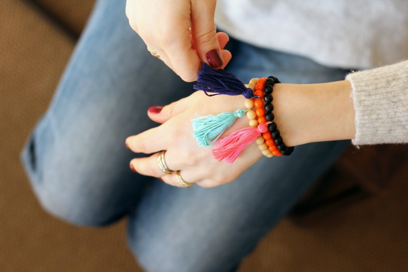 Tassel Bracelet Tutorial