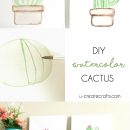 DIY Cactus Canvas by U Create