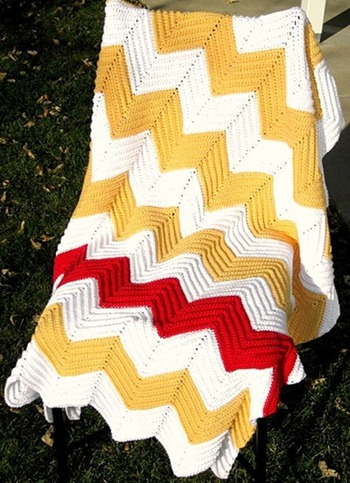 chevron crochet blanket tutorial[13]