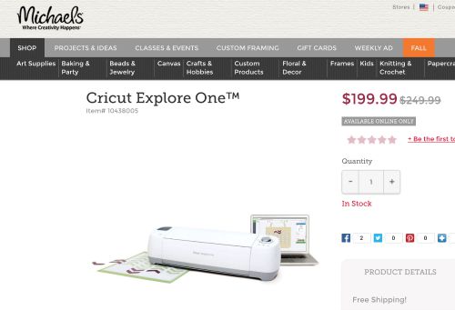 Cricut Explore One