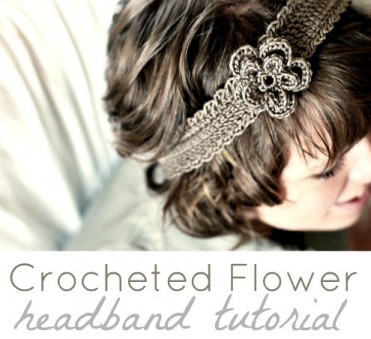 Crochet Flower Headband Tutorial