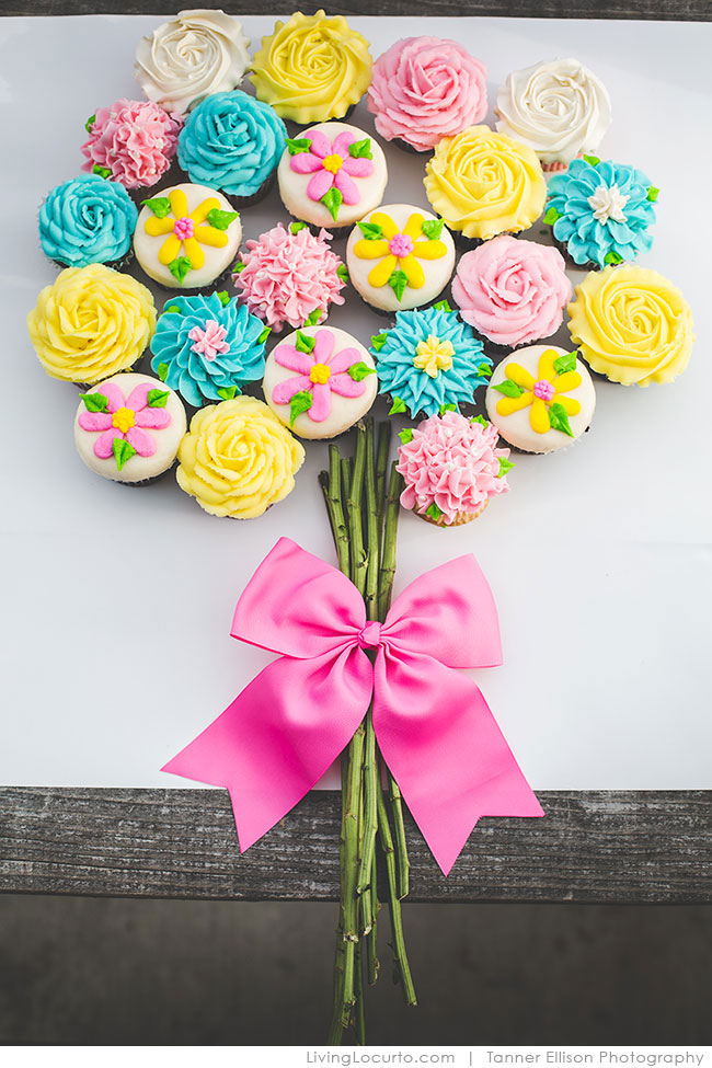 Cupcake Bouquet Cake