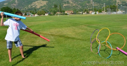 Noodle Throw and other Olympic Games