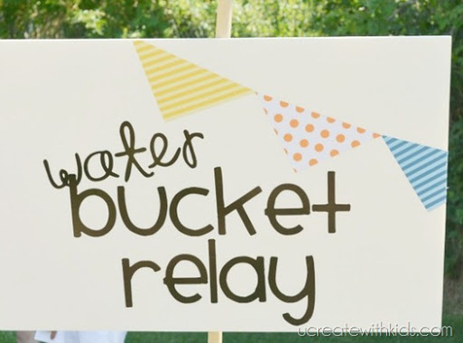 Water Bucket Relay and other Olympic Games