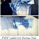 DIY Velcro Bow Tie