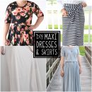 TONS of gorgeous maxi dresses and skirt tutorials!