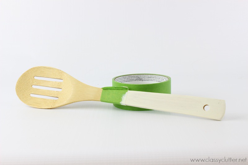 DIY Serving Utensils and Baker's Gift (Step 1)