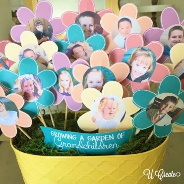 Garden of Grandchildren free printable for Mother's Day