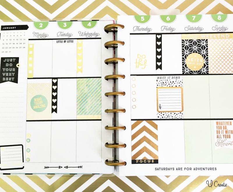 Happy Planner ideas at U Create