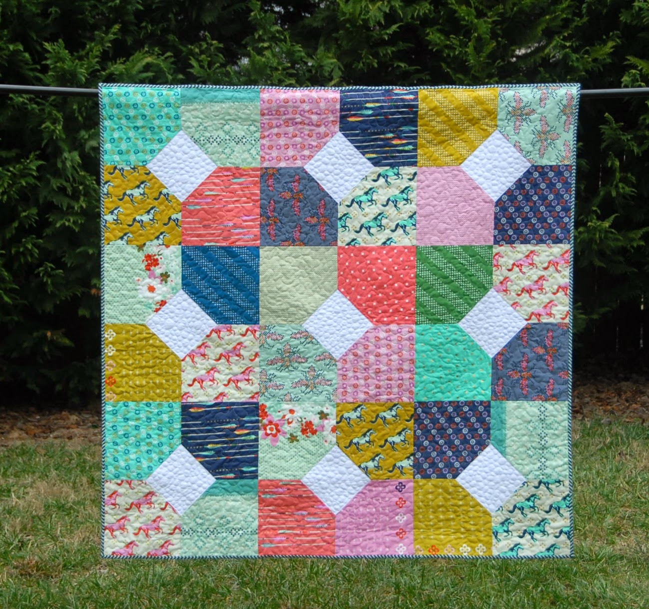 Layers of Charm Quilt Tutorial by Meadow Mist Designs