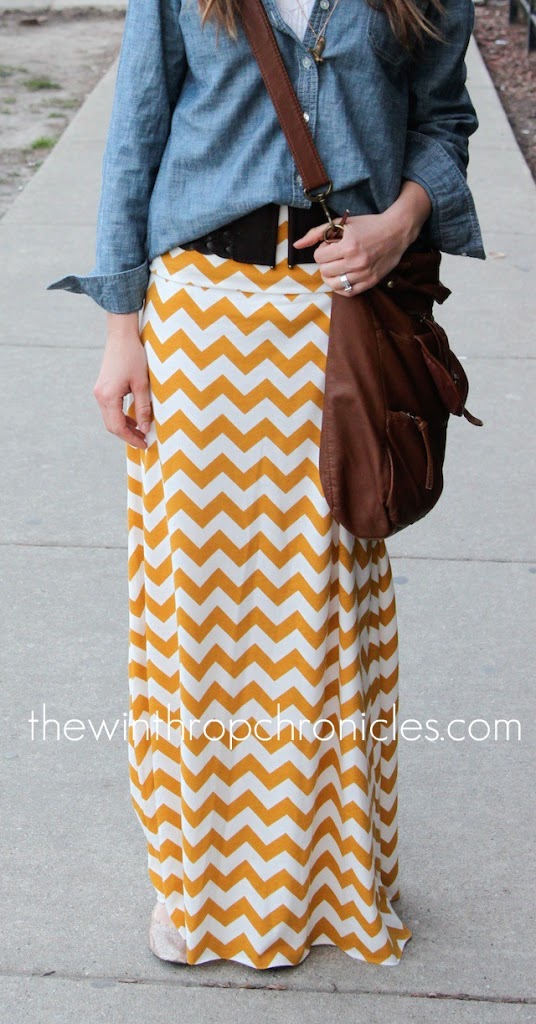 Maxi Skirt Tutorial - and tons of other free patterns!