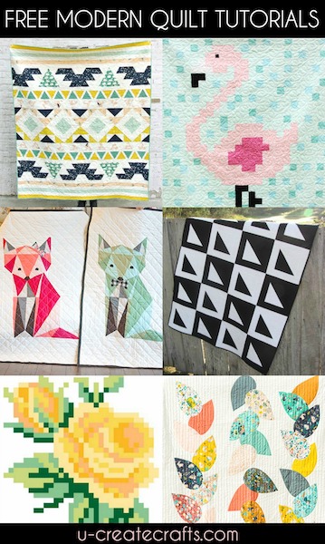 Free Modern Quilt Patterns at U Create