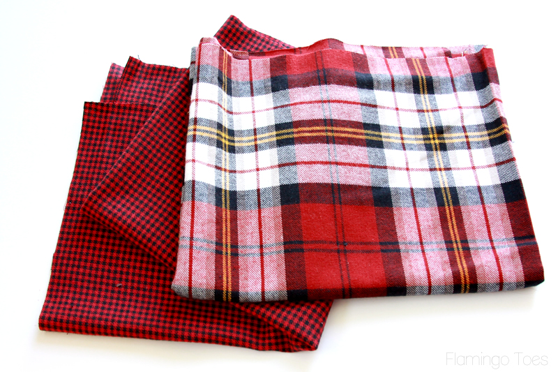Plaid Fabric for Scarf