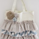 Ruffled Canvas Tote Tutorial