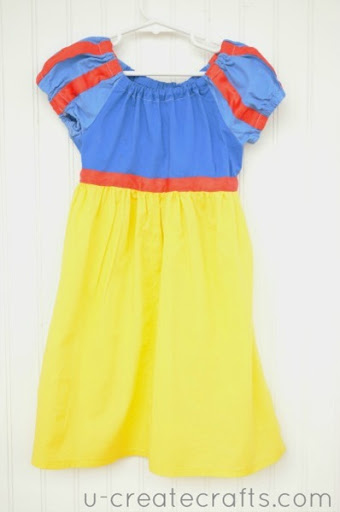 Snow White Peasant Dress