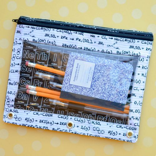 SQUARE Back to School Binder Pouch Tutorial
