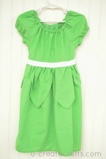 Tinkerbell Peasant Dress