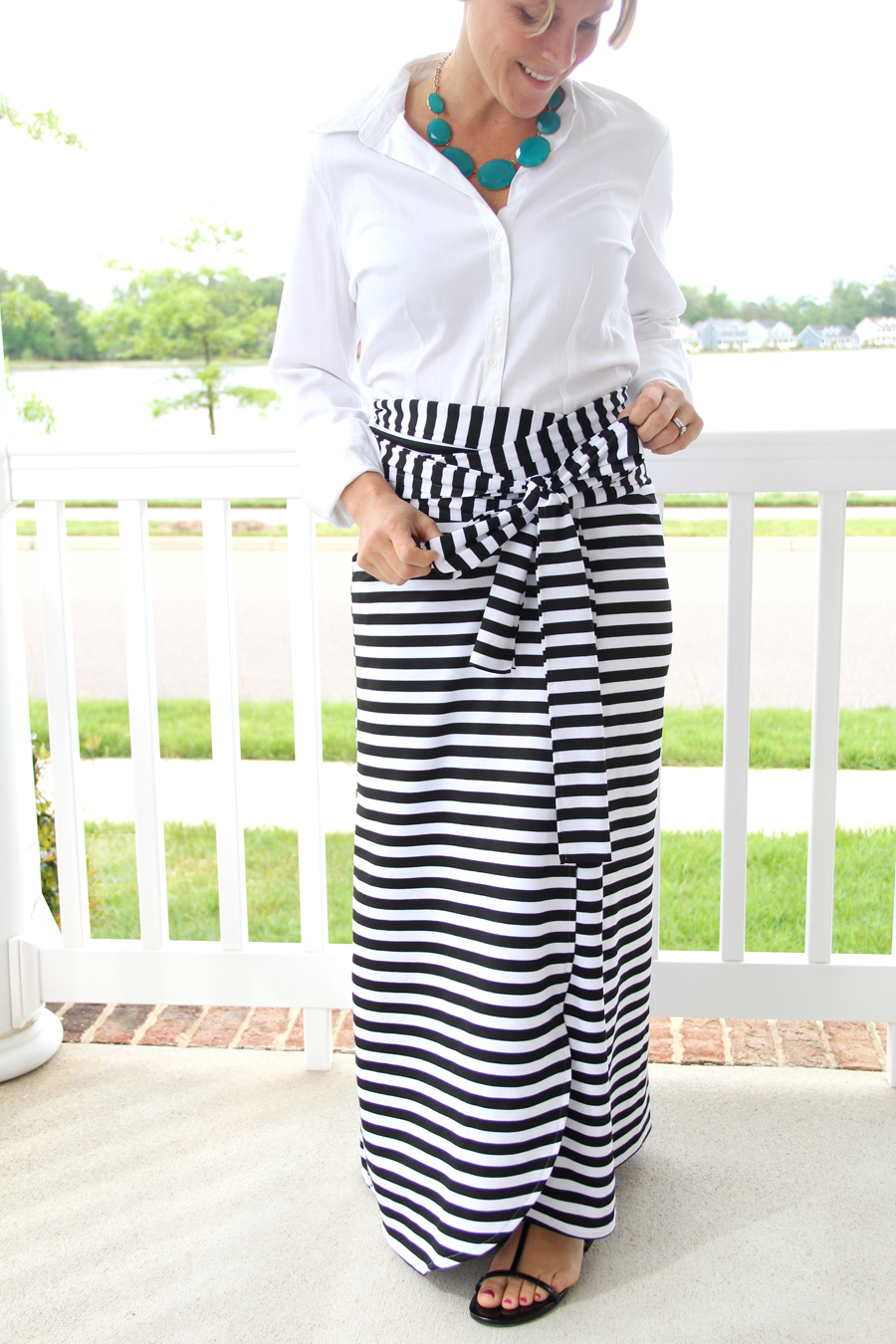 Wrap Maxi Skirt Tutorial