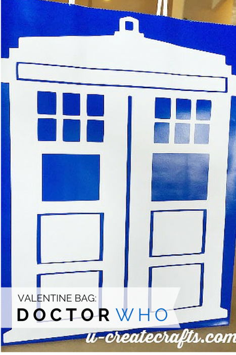 Doctor Who Valentine Gift bag