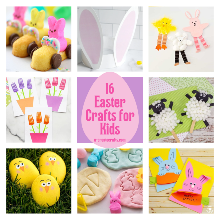 16 DIY Easter Crafts for Kids - U Create