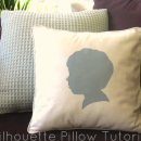 Silhouette Pillow Tutorial