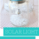 How to make Solar Light Mason Jars